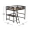 Flash Furniture Espresso Full Loft Bed Frame with Desk and Ladder MH-LBD5-ESP-F-GG - alternate 2